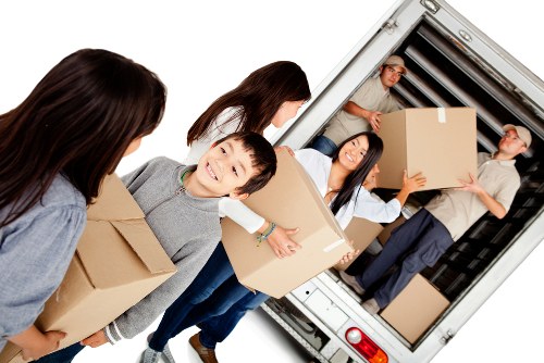 Removal team preparing a home move in Blackheath