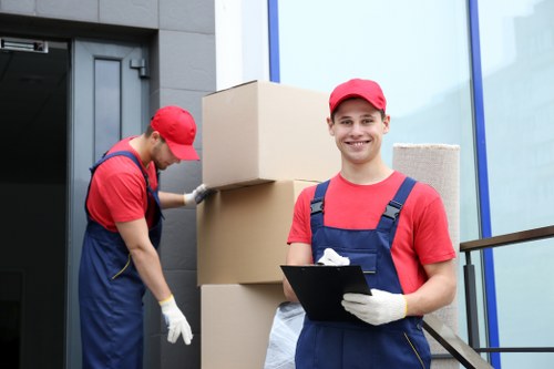 Local removals crew helping with a family house move in Blackheath