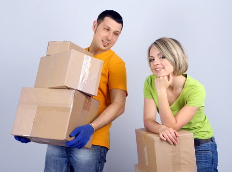 Careful handling of furniture in a Blackheath apartment stairwell