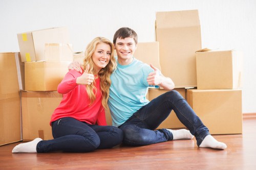 Local packing supplies arranged for a smooth house or office relocation